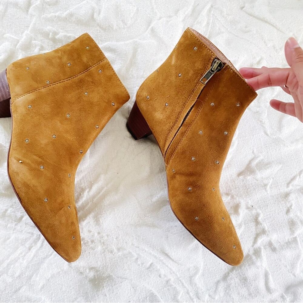 Madewell The Bea Boot in Embroidered Suede New - Picture 6 of 11